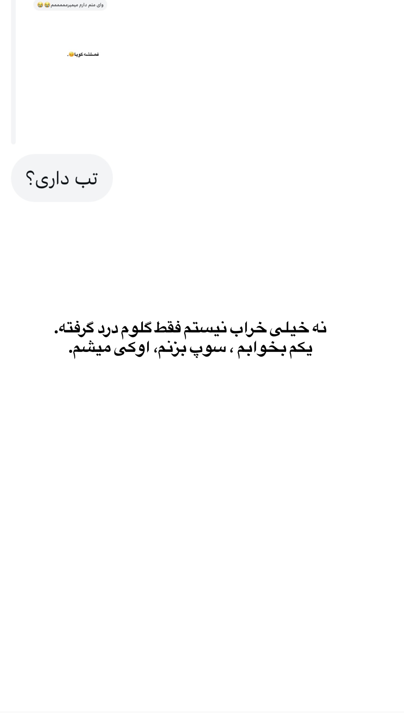  جدید ترین استوری اینستاگرام ثریا وحدتی نیا