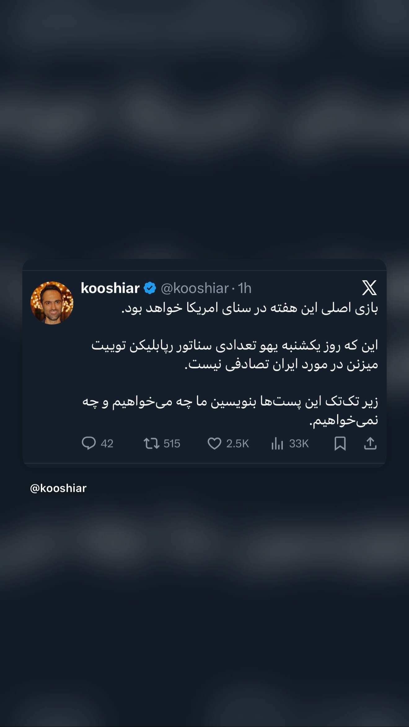  جدید ترین استوری اینستاگرام ثریا وحدتی نیا