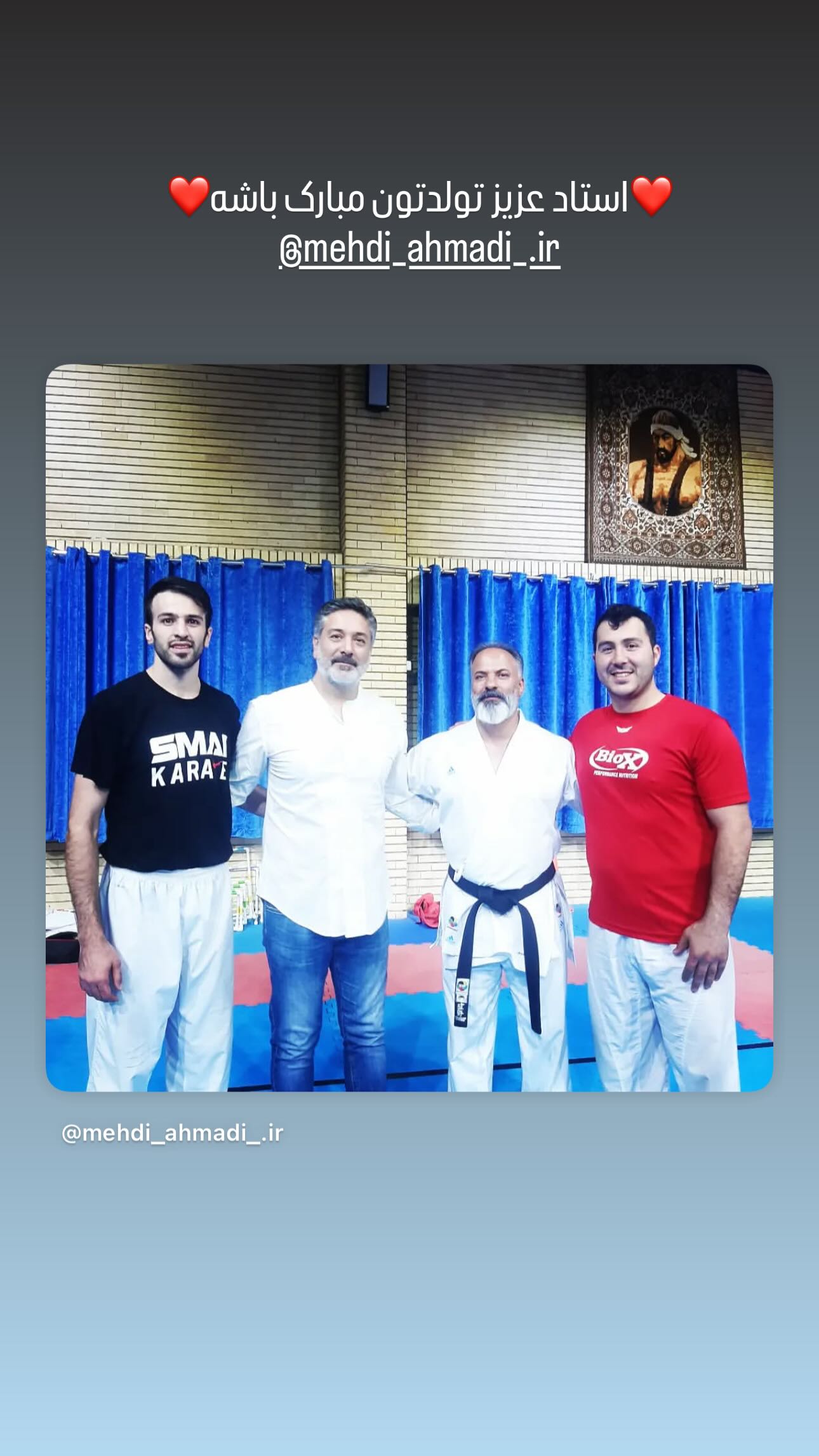  جدید ترین استوری اینستاگرام سجاد گنجی زاده