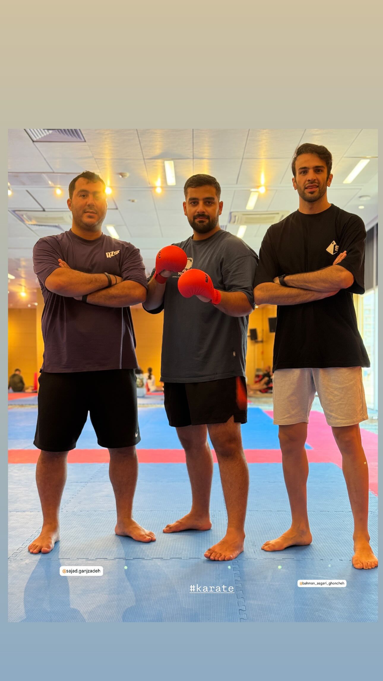  جدید ترین استوری اینستاگرام سجاد گنجی زاده