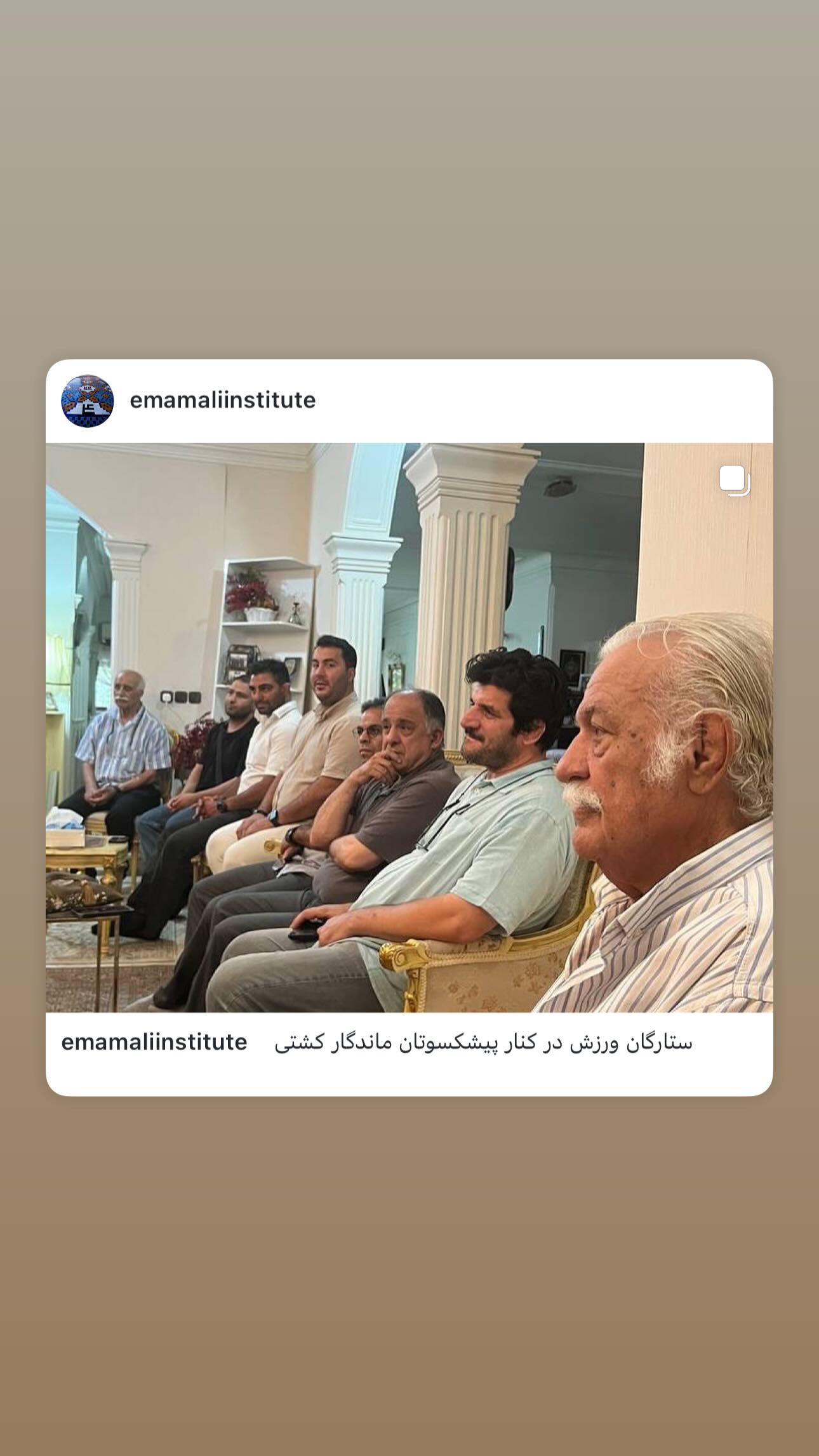  جدید ترین استوری اینستاگرام سجاد گنجی زاده