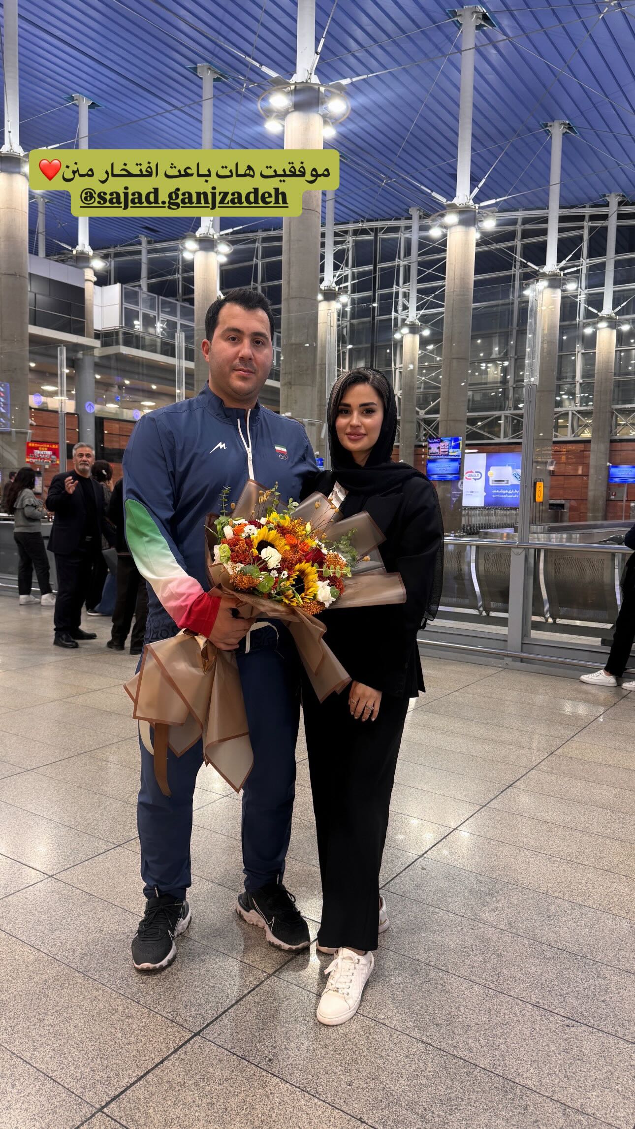  جدید ترین استوری اینستاگرام سجاد گنجی زاده