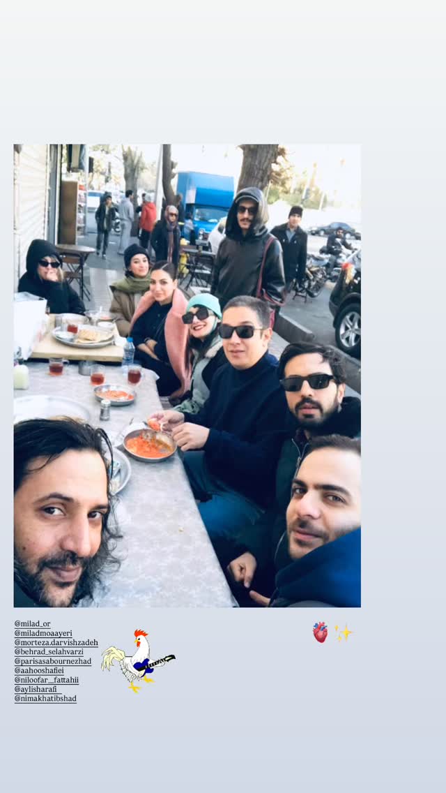 جدید ترین استوری اینستاگرام سجاد افشاریان
