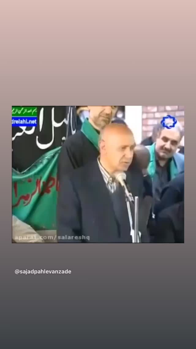  جدید ترین استوری اینستاگرام سجاد پهلوان زاده