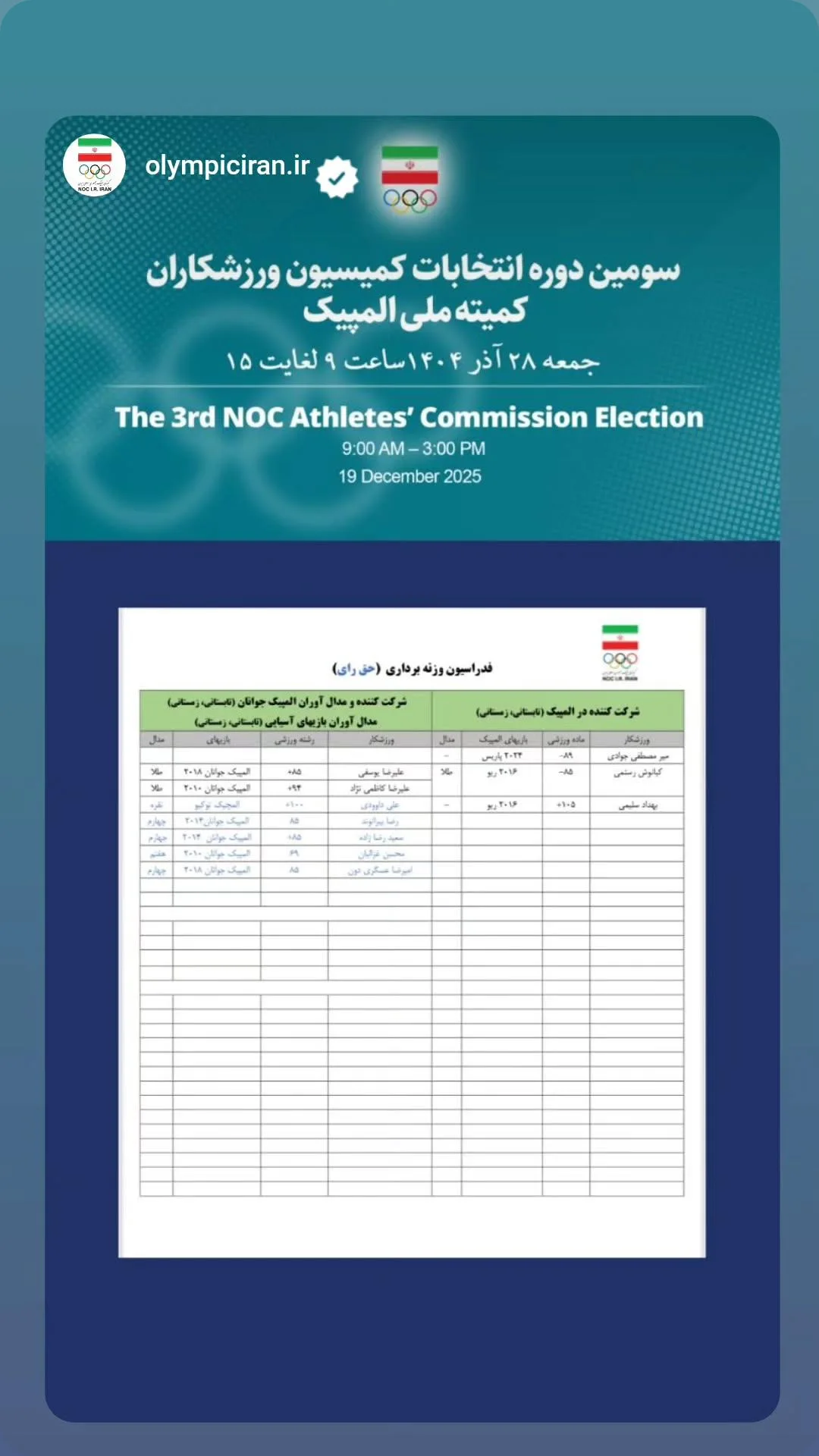  جدید ترین استوری اینستاگرام سجاد انوشیروانی