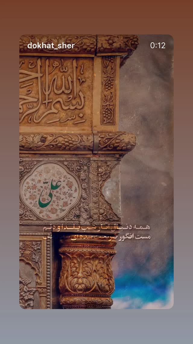  جدید ترین استوری اینستاگرام سلمان امیری