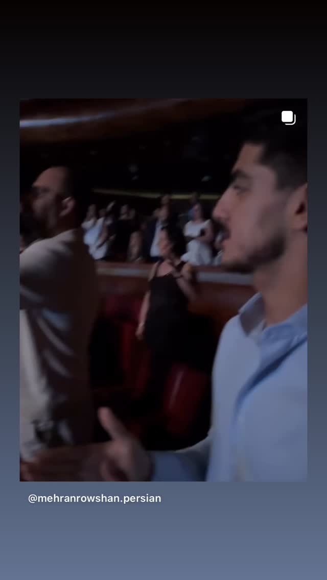  جدید ترین استوری اینستاگرام سامان احتشامى