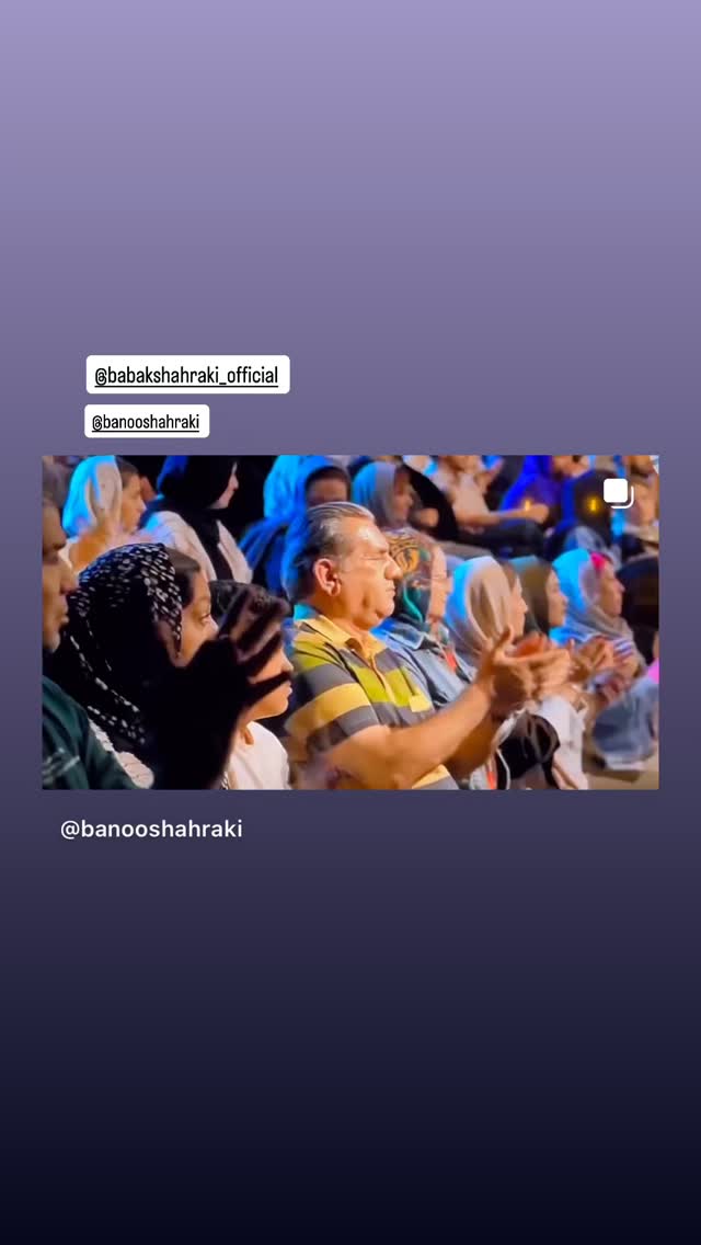  جدید ترین استوری اینستاگرام سامان احتشامى