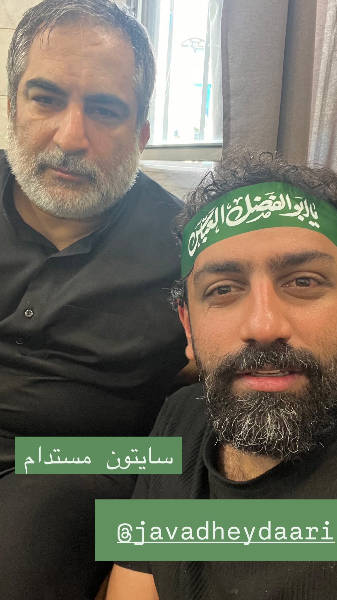  جدید ترین استوری اینستاگرام سامان گوران
