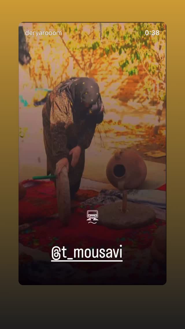  جدید ترین استوری اینستاگرام سامان گوران