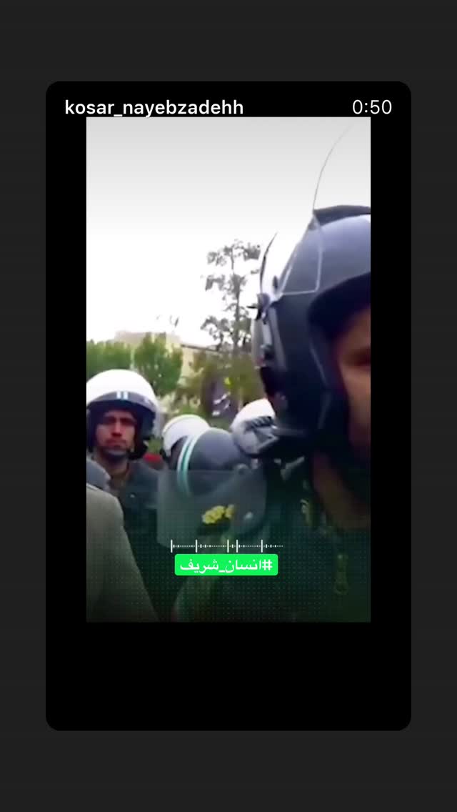  جدید ترین استوری اینستاگرام سامان گوران