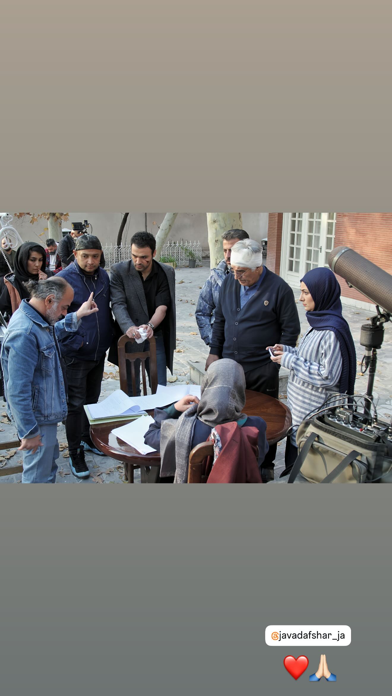  جدید ترین استوری اینستاگرام سامان صفاری