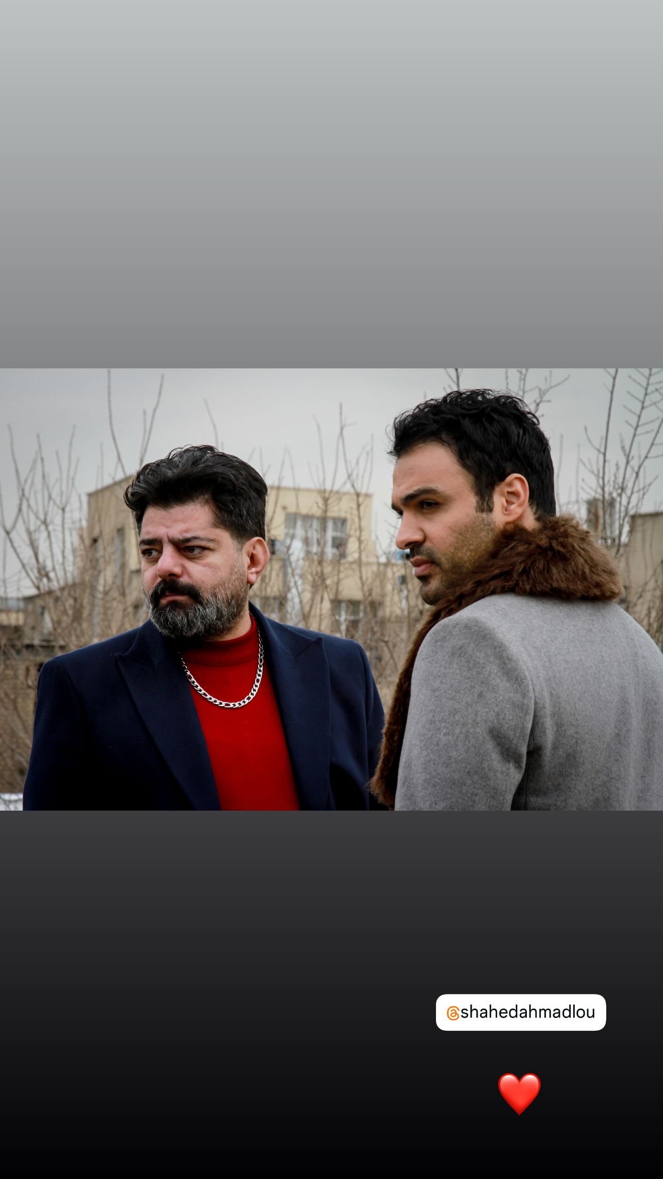  جدید ترین استوری اینستاگرام سامان صفاری