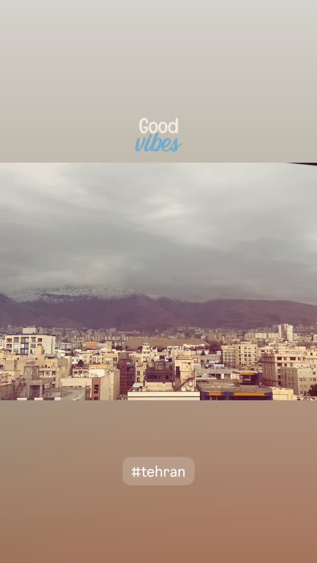  جدید ترین استوری اینستاگرام سامان صفاری