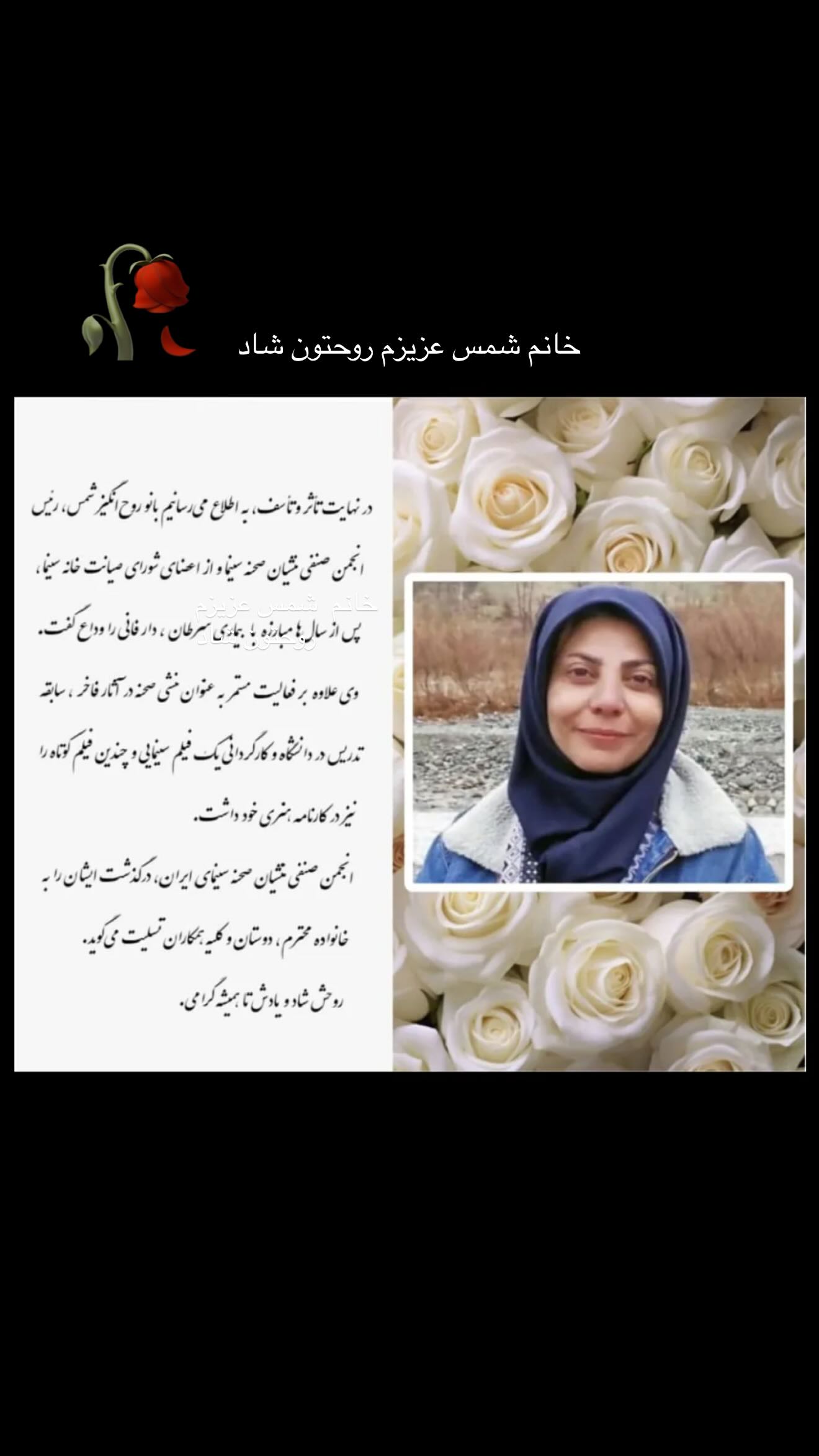  جدید ترین استوری اینستاگرام سمیرا سایه