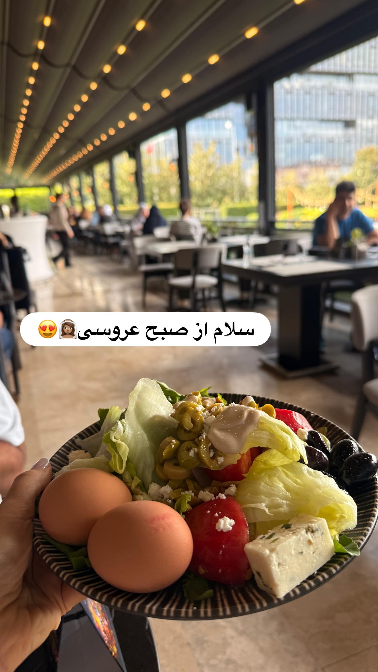  جدید ترین استوری اینستاگرام ساناز رستم پور