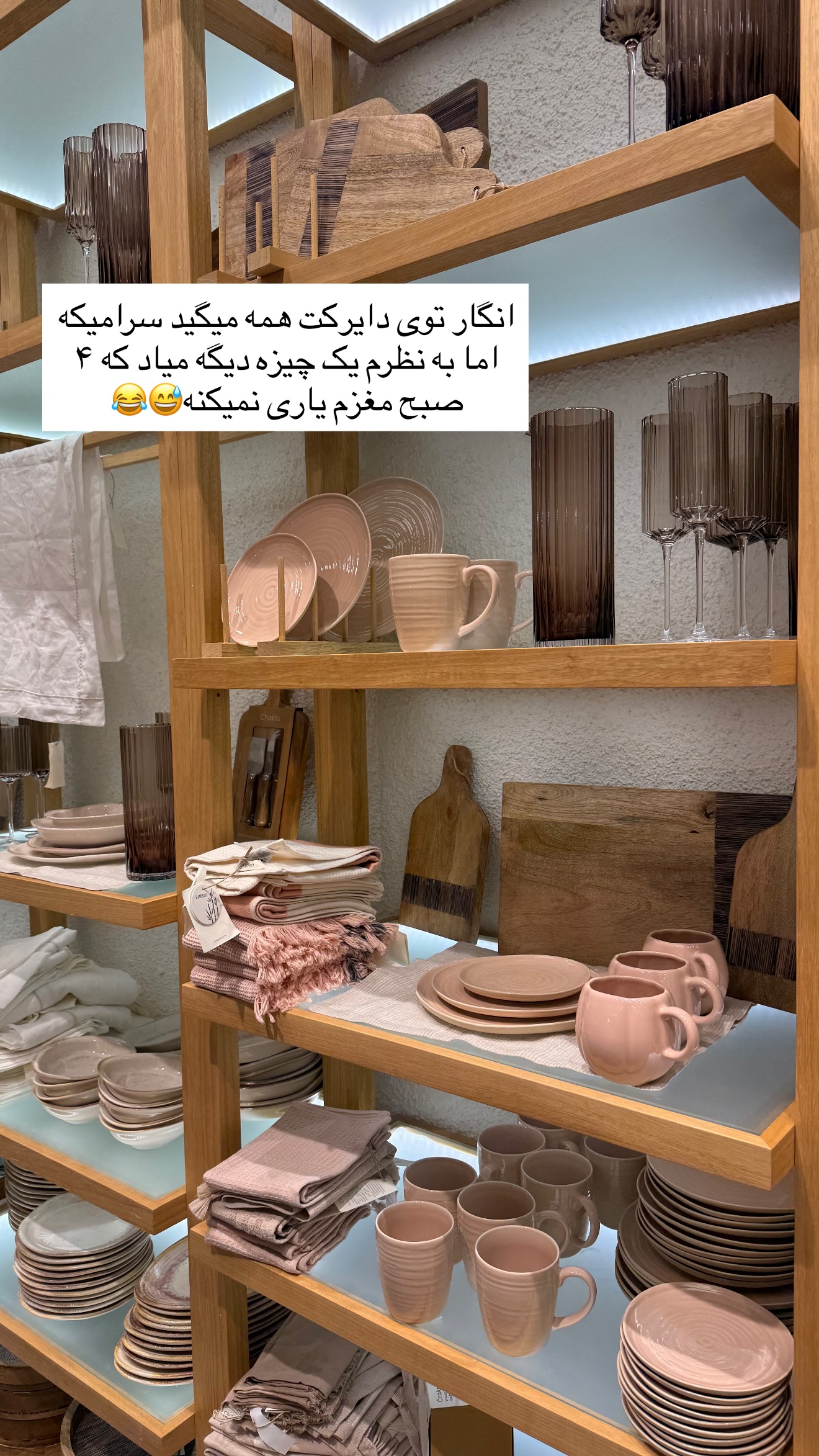  جدید ترین استوری اینستاگرام ساناز رستم پور