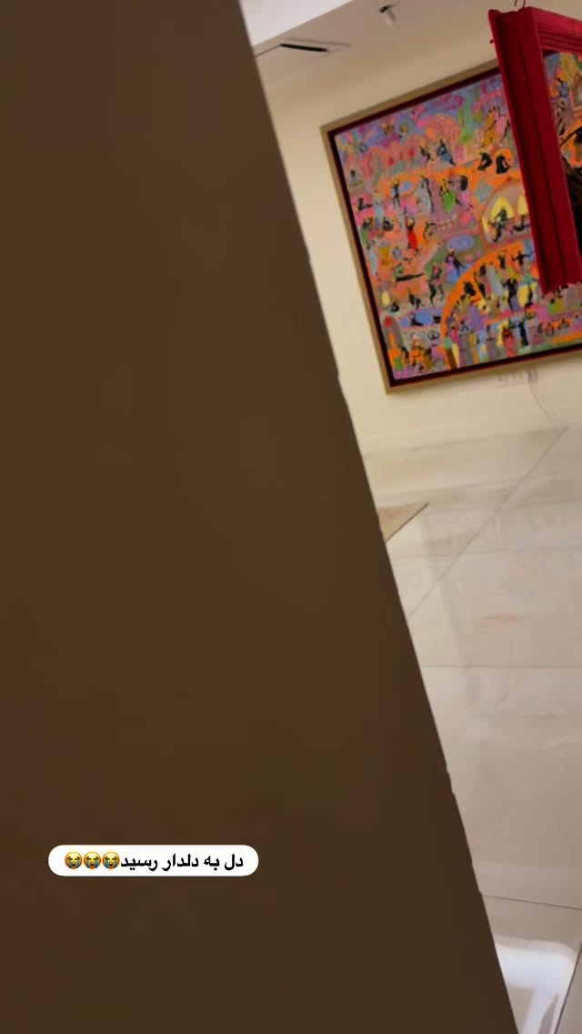  جدید ترین استوری اینستاگرام ساناز رستم پور