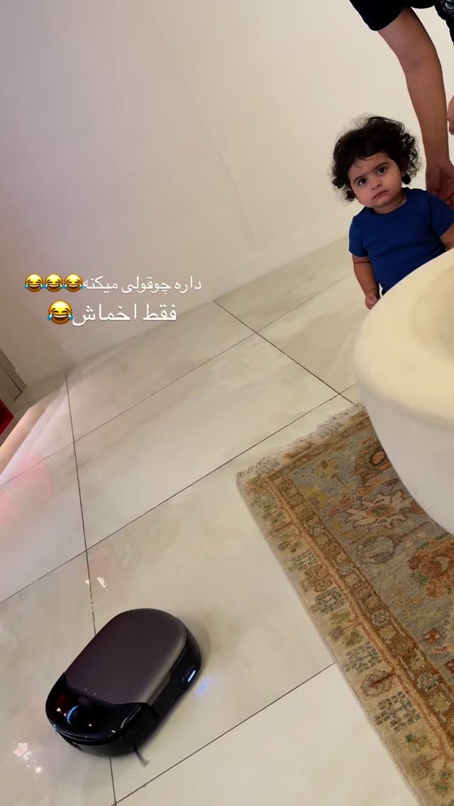  جدید ترین استوری اینستاگرام ساناز رستم پور