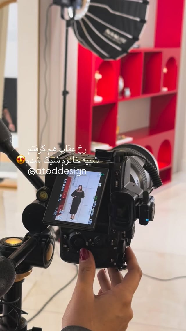  جدید ترین استوری اینستاگرام ساناز رستم پور