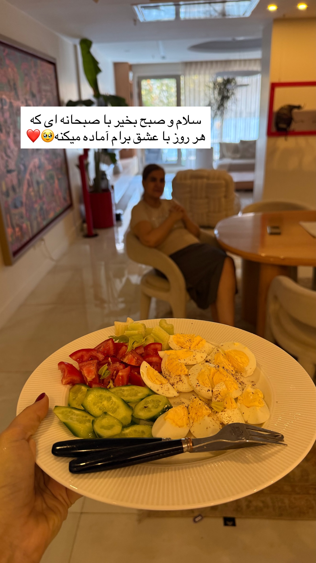  جدید ترین استوری اینستاگرام ساناز رستم پور