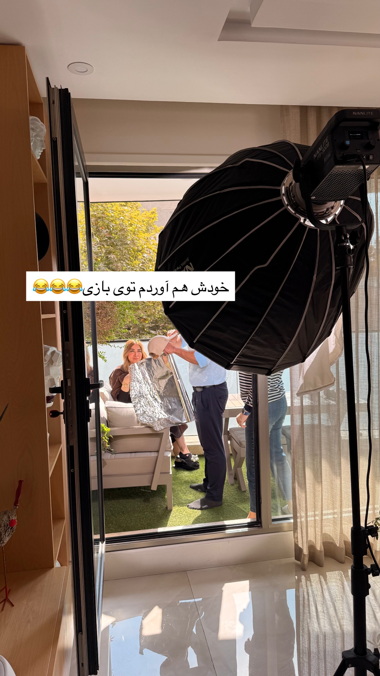  جدید ترین استوری اینستاگرام ساناز رستم پور