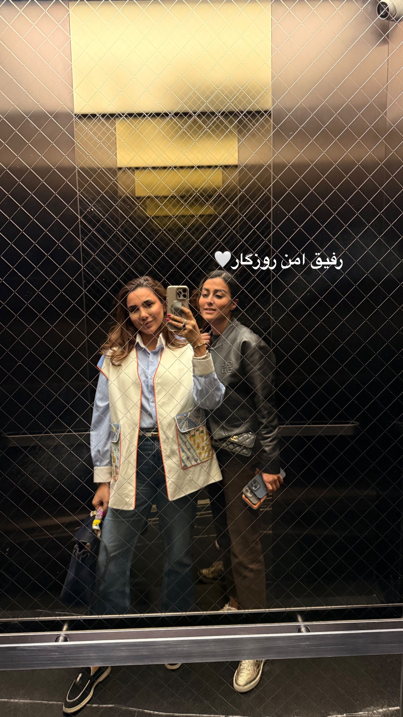  جدید ترین استوری اینستاگرام ساناز رستم پور