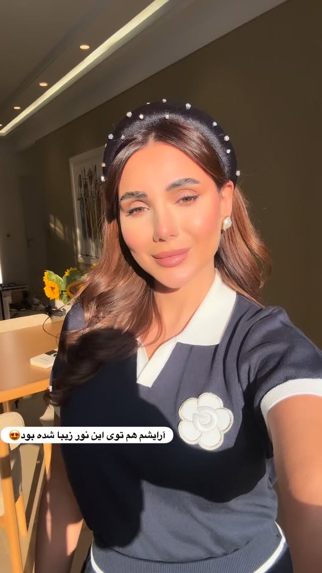  جدید ترین استوری اینستاگرام ساناز رستم پور