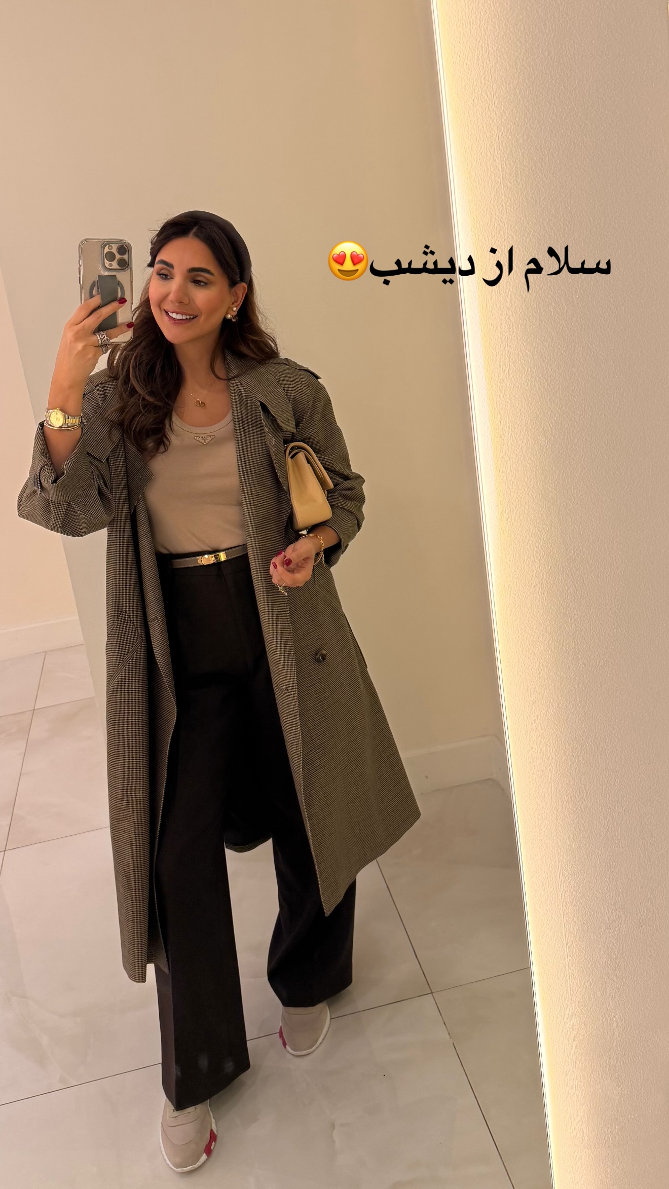  جدید ترین استوری اینستاگرام ساناز رستم پور