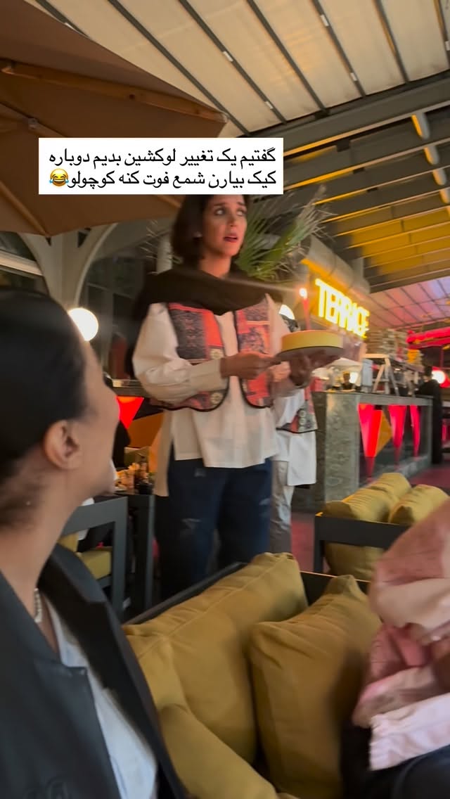  جدید ترین استوری اینستاگرام ساناز رستم پور