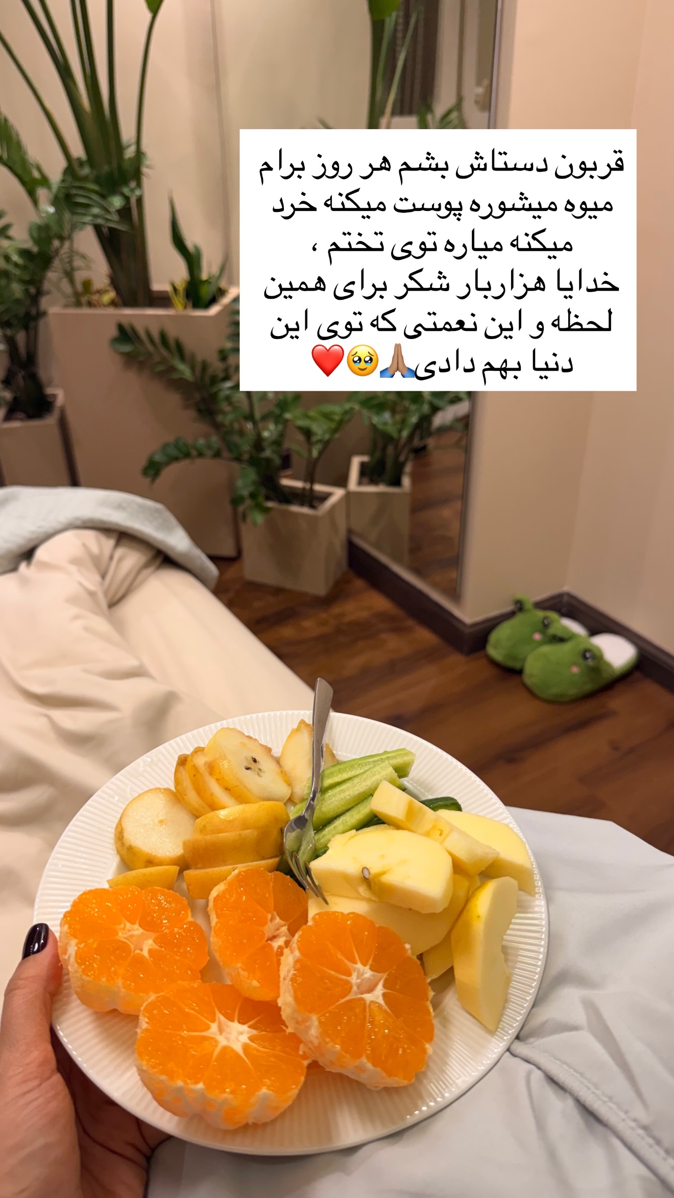  جدید ترین استوری اینستاگرام ساناز رستم پور