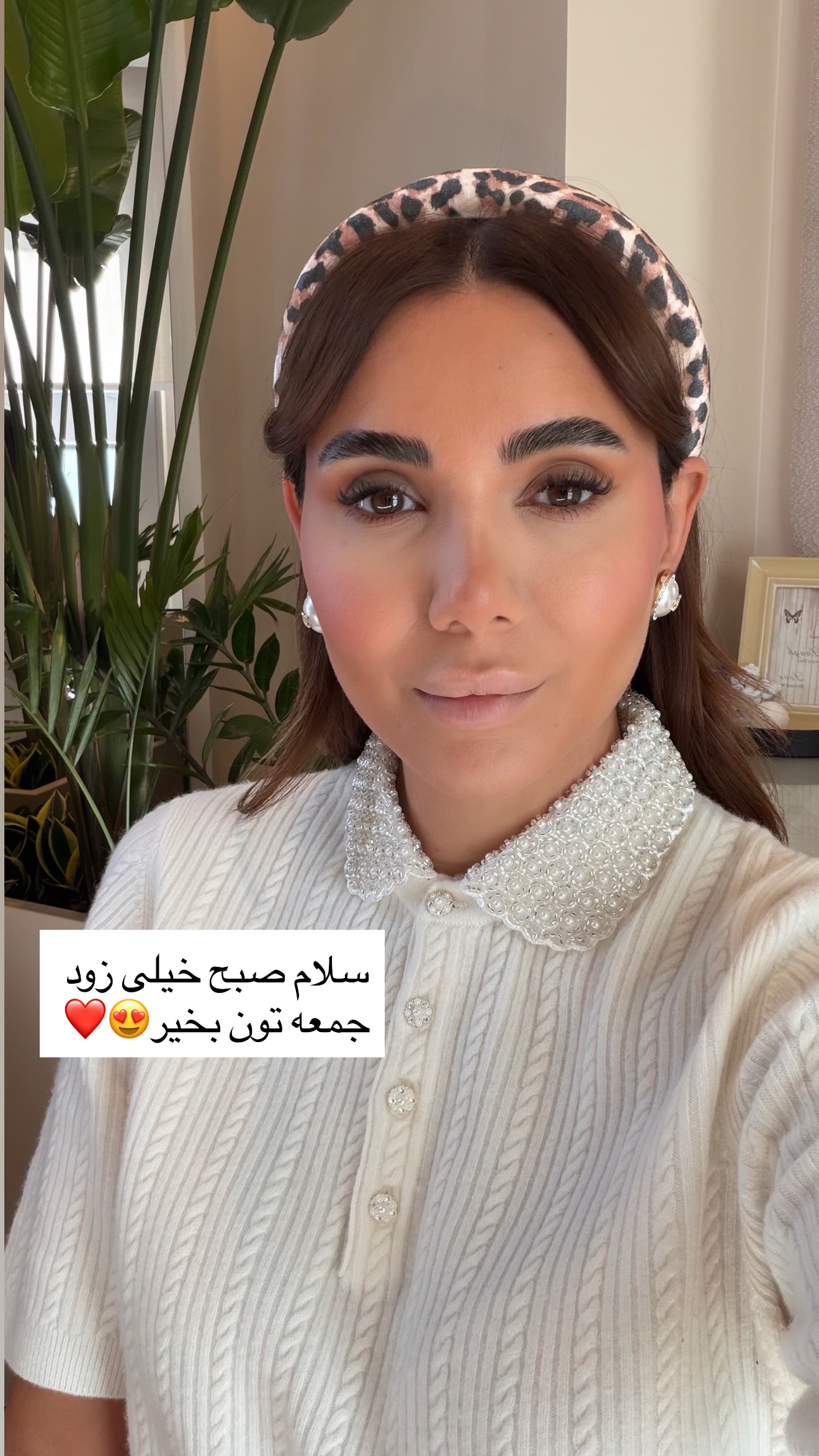  جدید ترین استوری اینستاگرام ساناز رستم پور