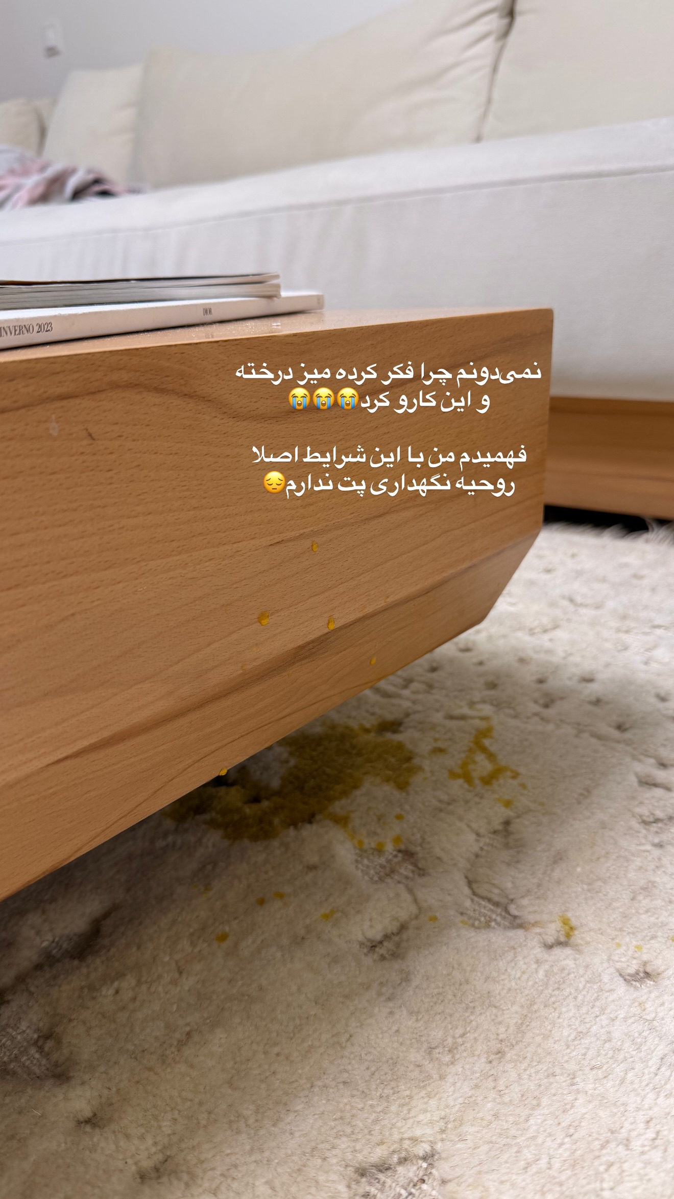  جدید ترین استوری اینستاگرام ساناز رستم پور