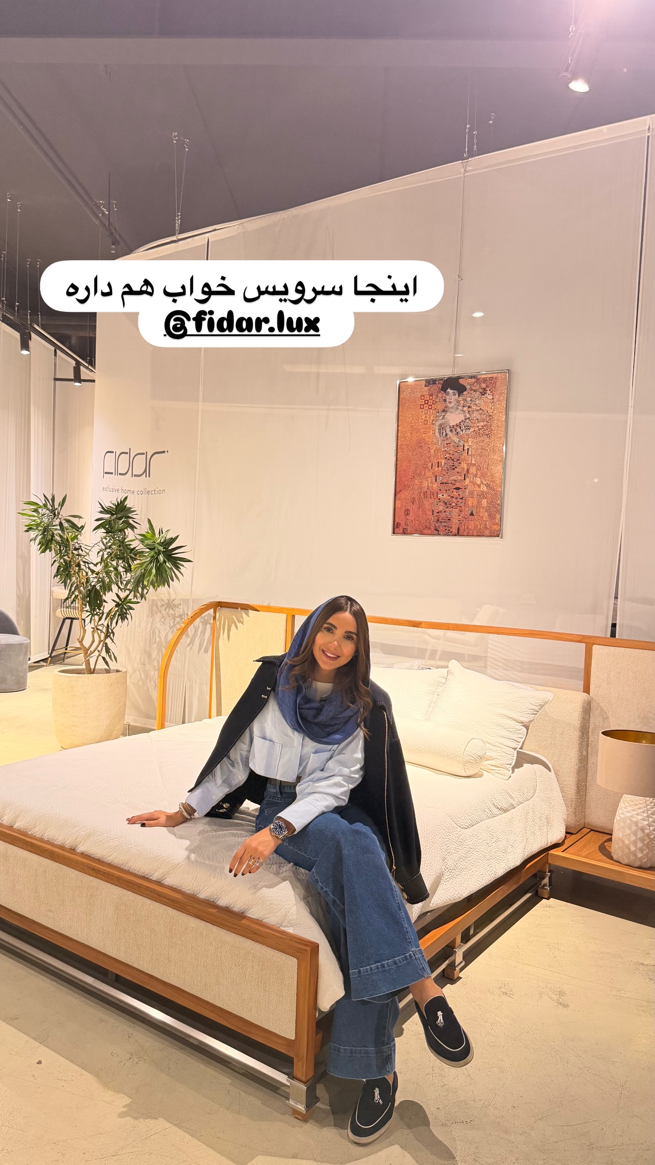  جدید ترین استوری اینستاگرام ساناز رستم پور