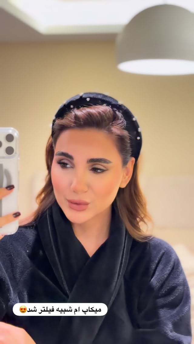  جدید ترین استوری اینستاگرام ساناز رستم پور