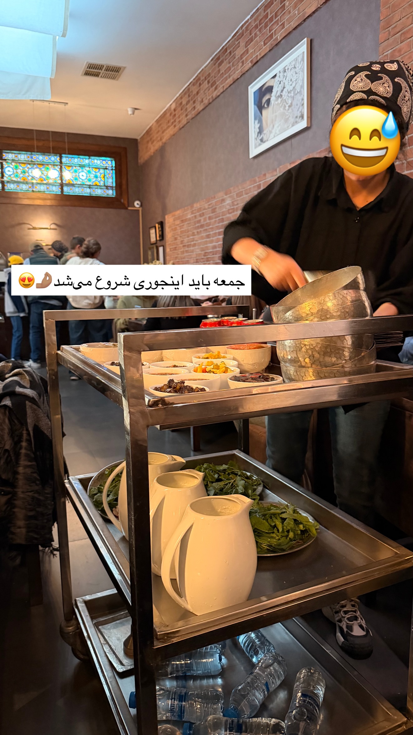  جدید ترین استوری اینستاگرام ساناز رستم پور