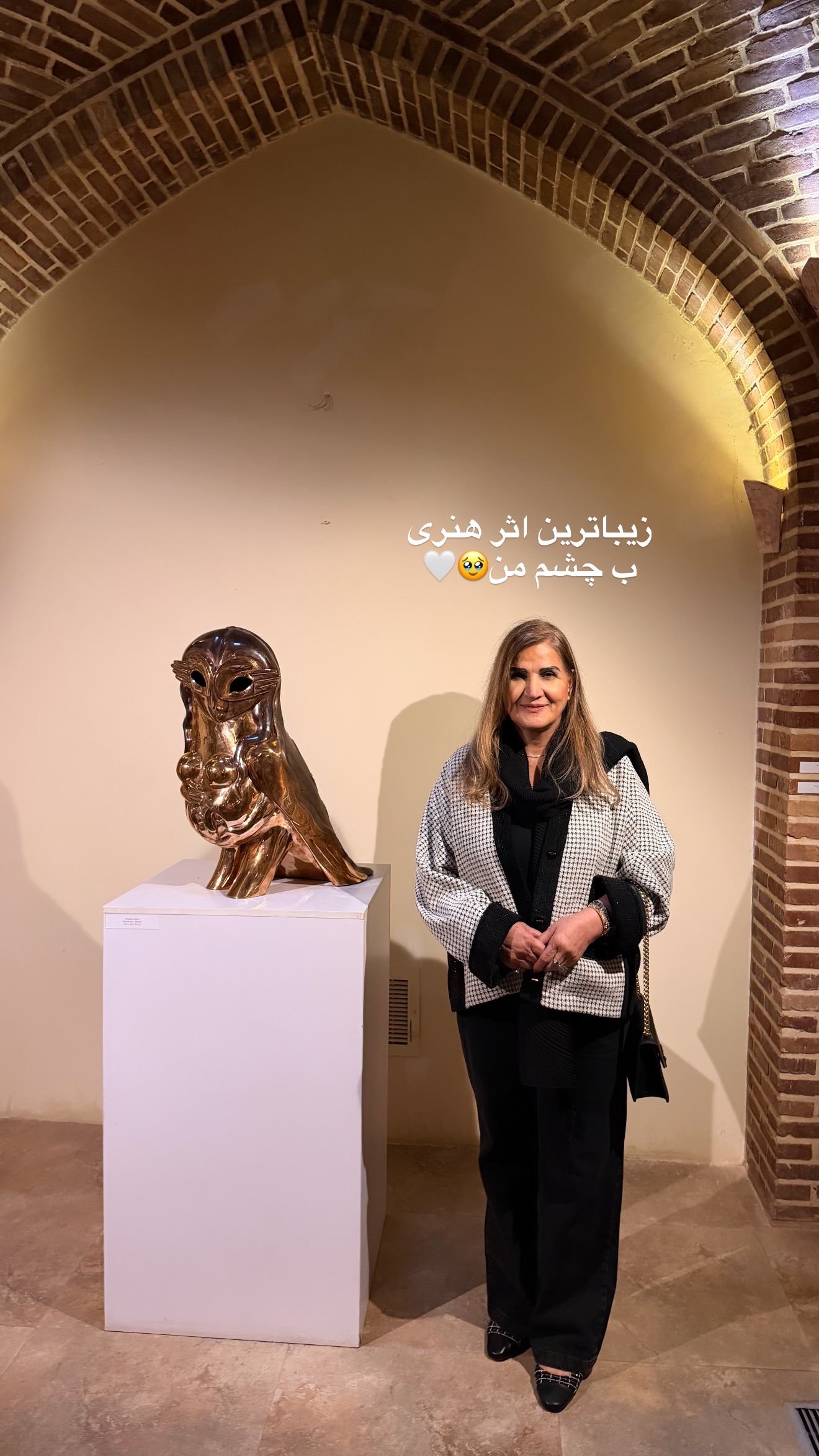  جدید ترین استوری اینستاگرام ساناز رستم پور