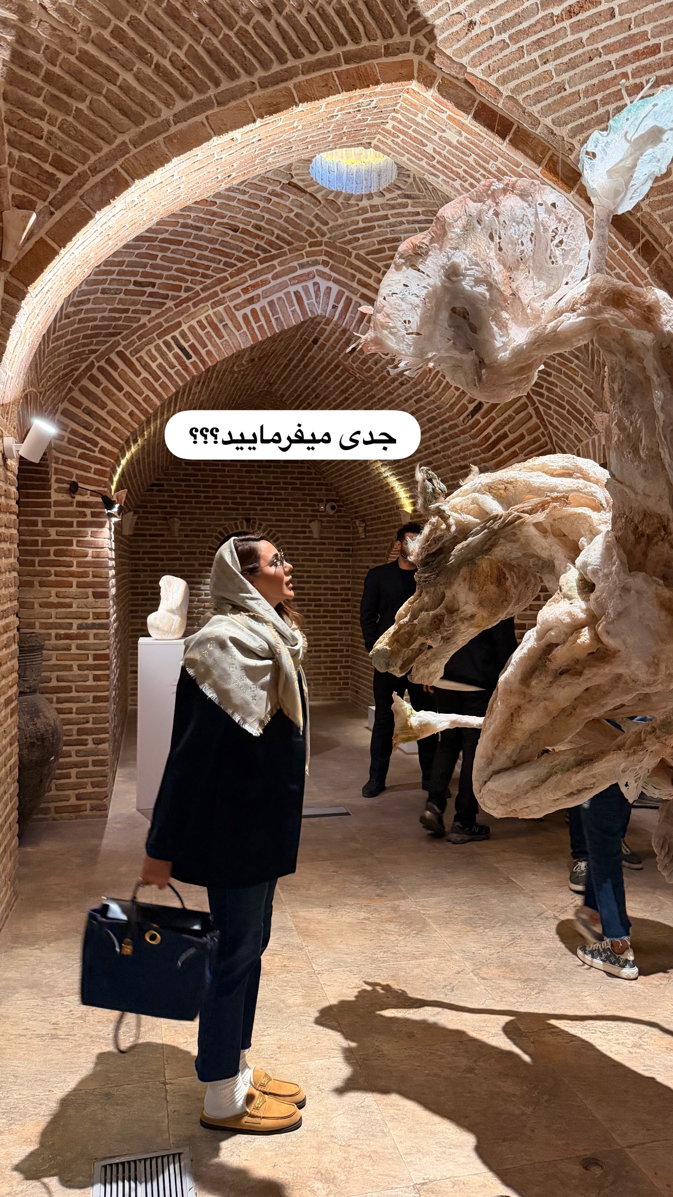  جدید ترین استوری اینستاگرام ساناز رستم پور