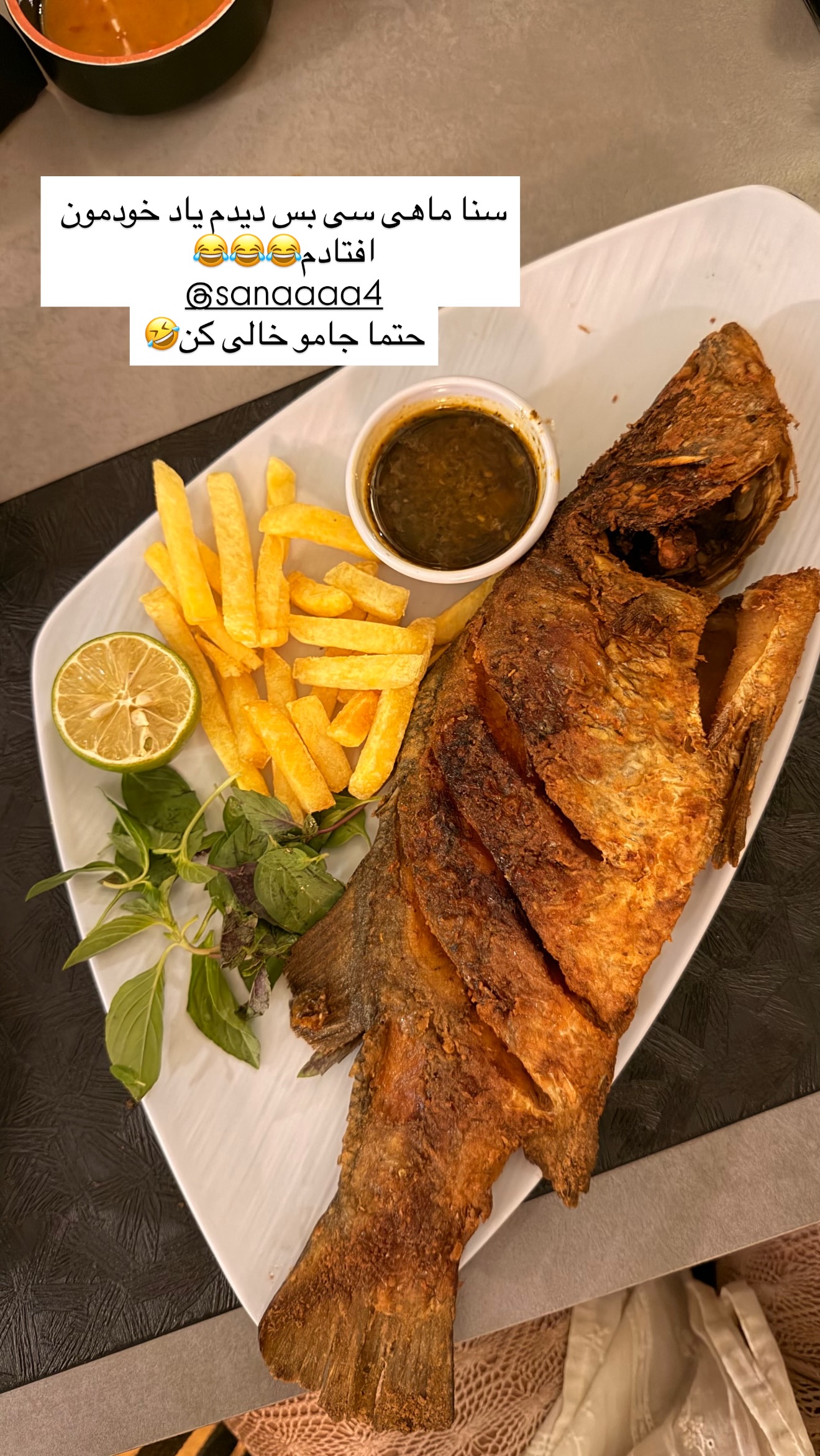  جدید ترین استوری اینستاگرام ساناز رستم پور