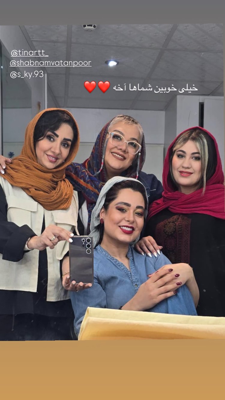  جدید ترین استوری اینستاگرام ساینا سالاری