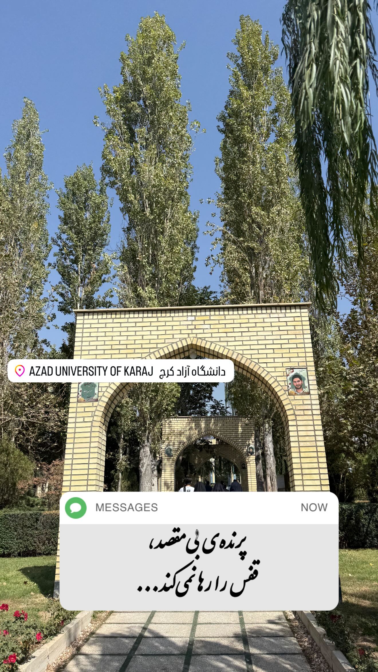  جدید ترین استوری اینستاگرام سارا تاج فیروزه