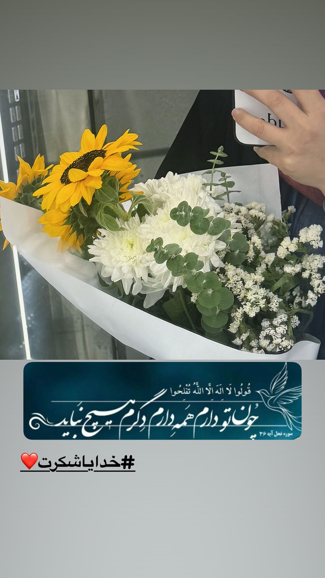  جدید ترین استوری اینستاگرام سارا تاج فیروزه