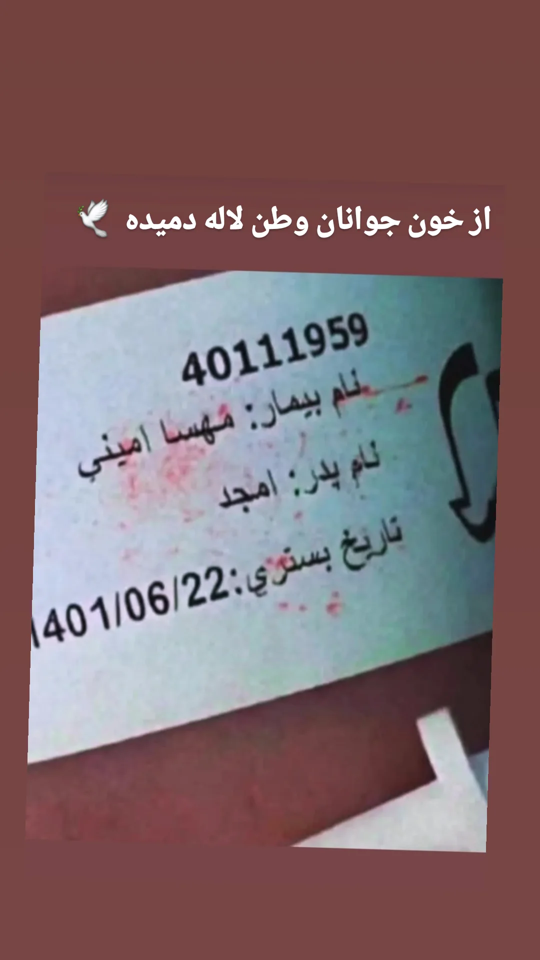  جدید ترین استوری اینستاگرام سارا نجفی