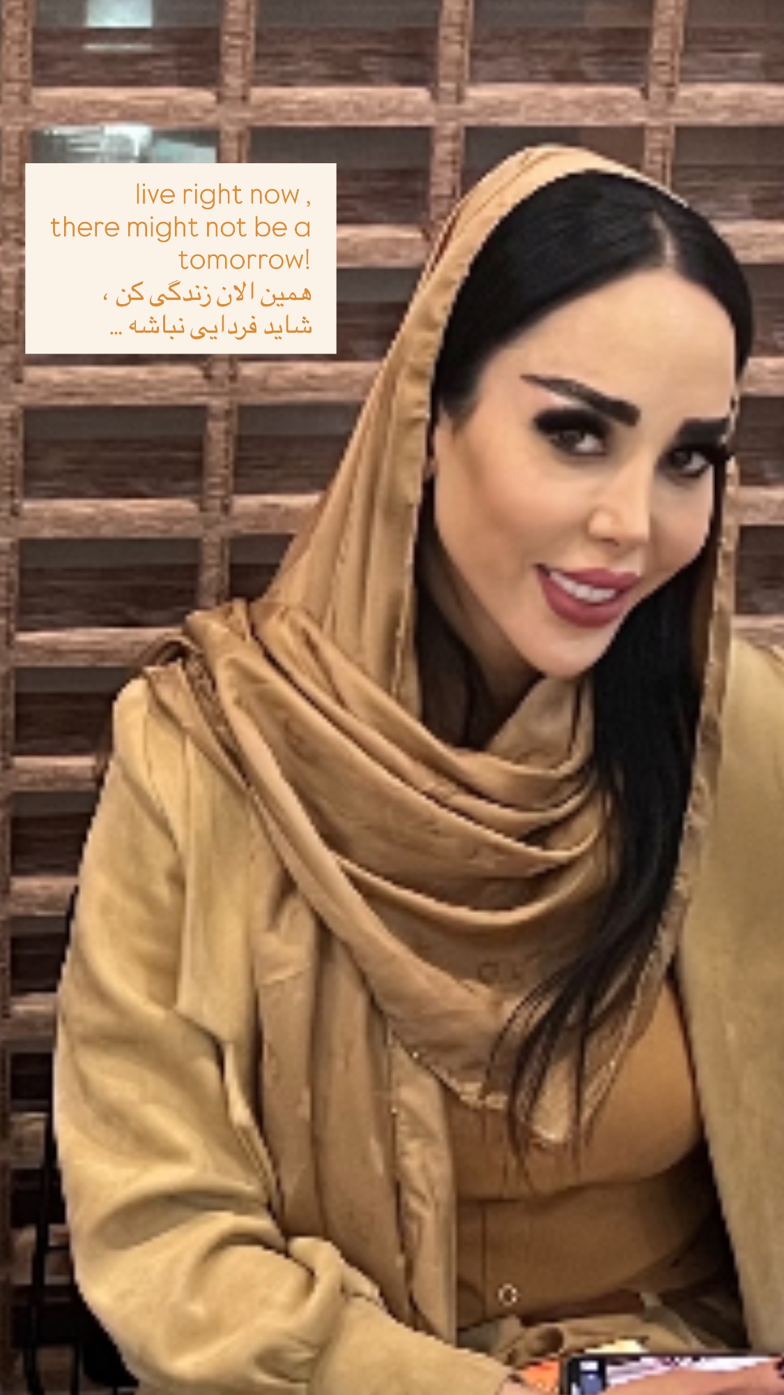  جدید ترین استوری اینستاگرام سارا سيلور