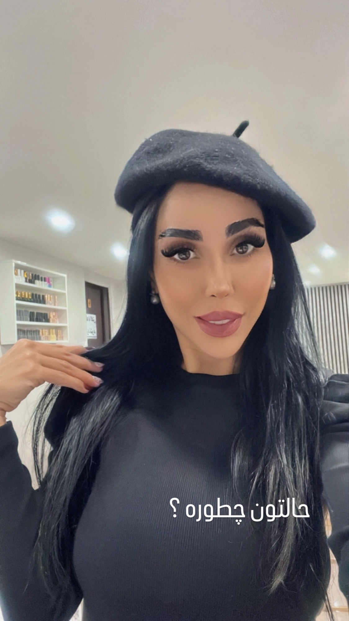  جدید ترین استوری اینستاگرام سارا سيلور