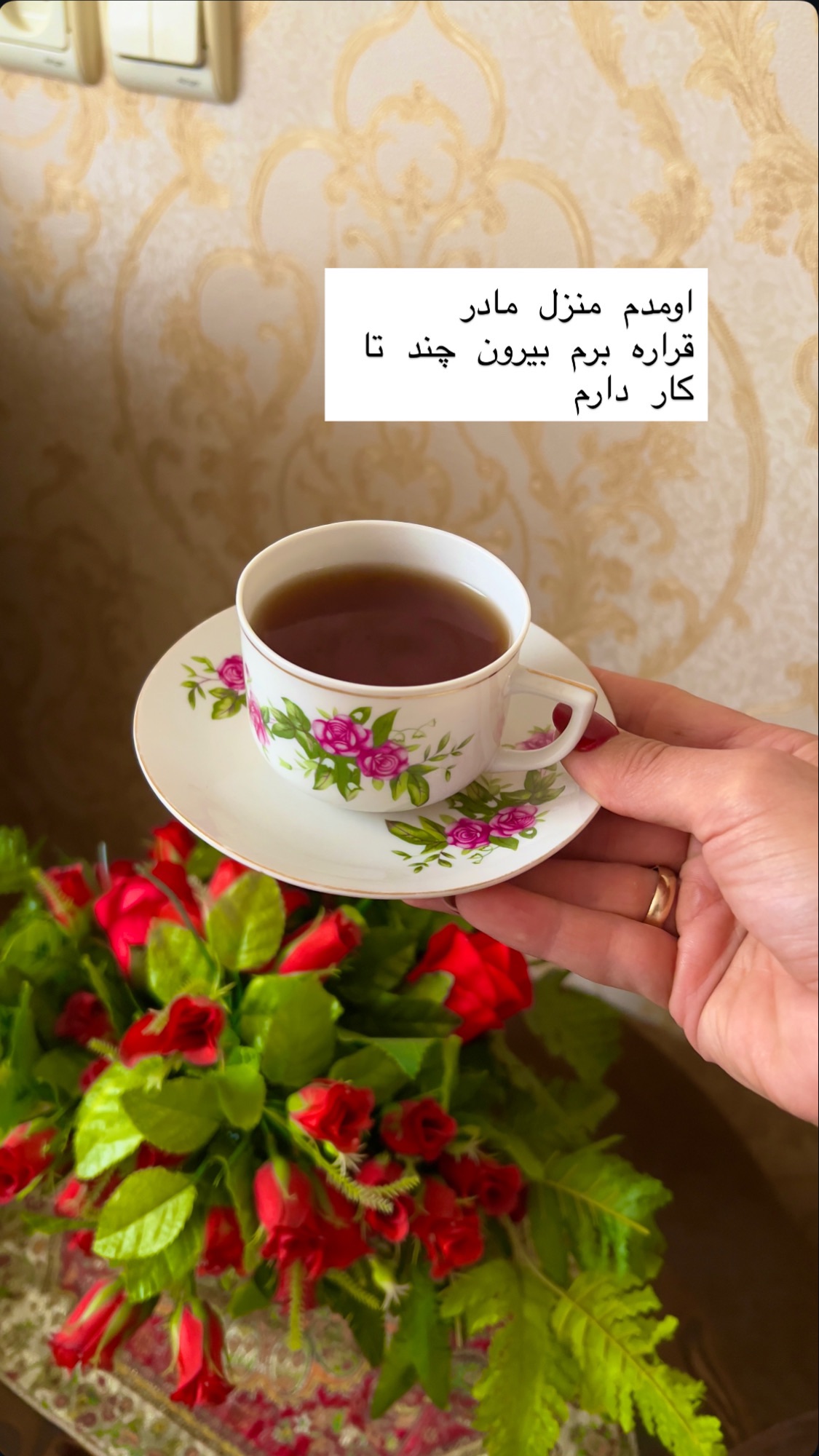  جدید ترین استوری اینستاگرام سارا سيلور
