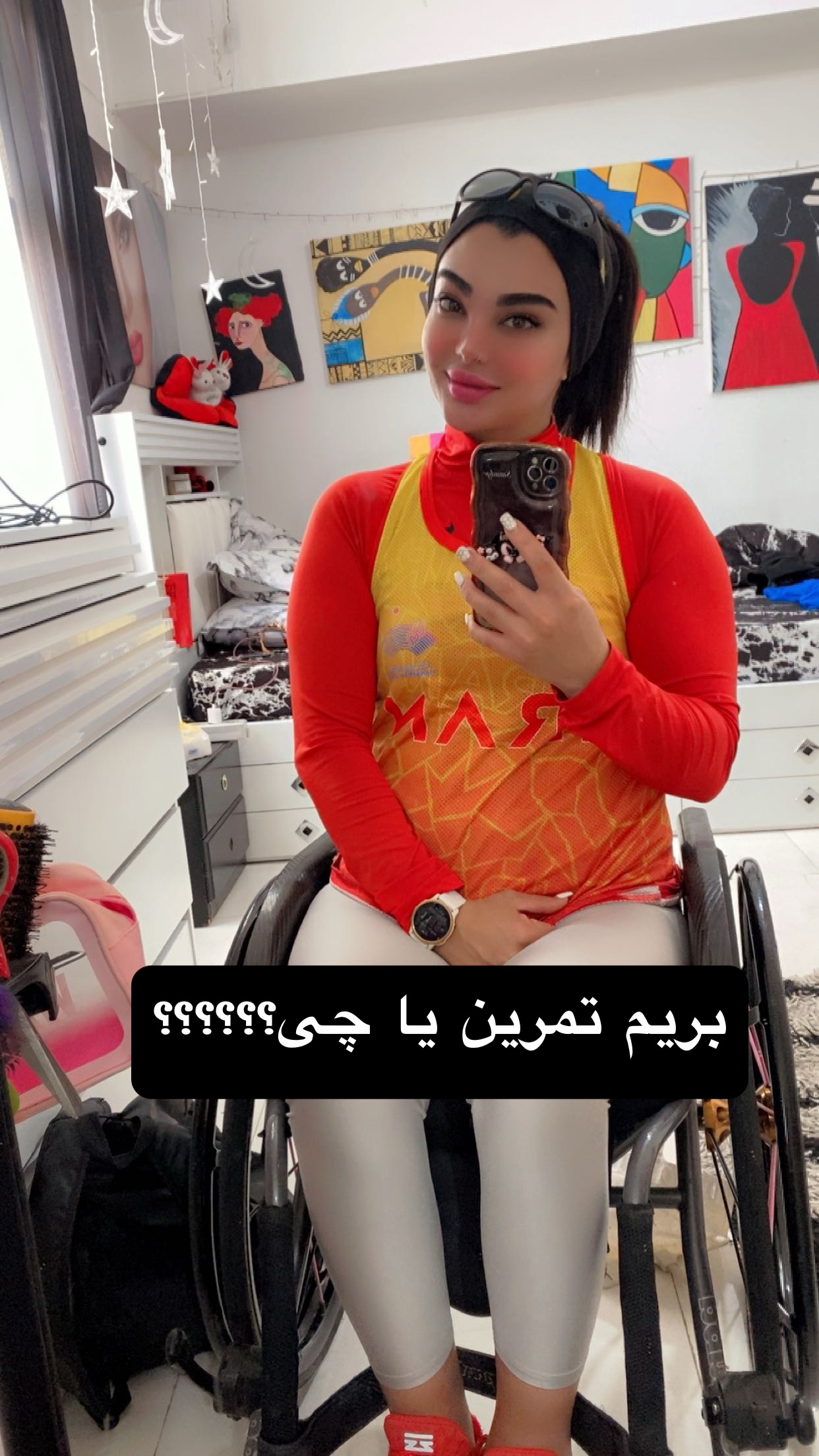  جدید ترین استوری اینستاگرام سارا عبدالملکی