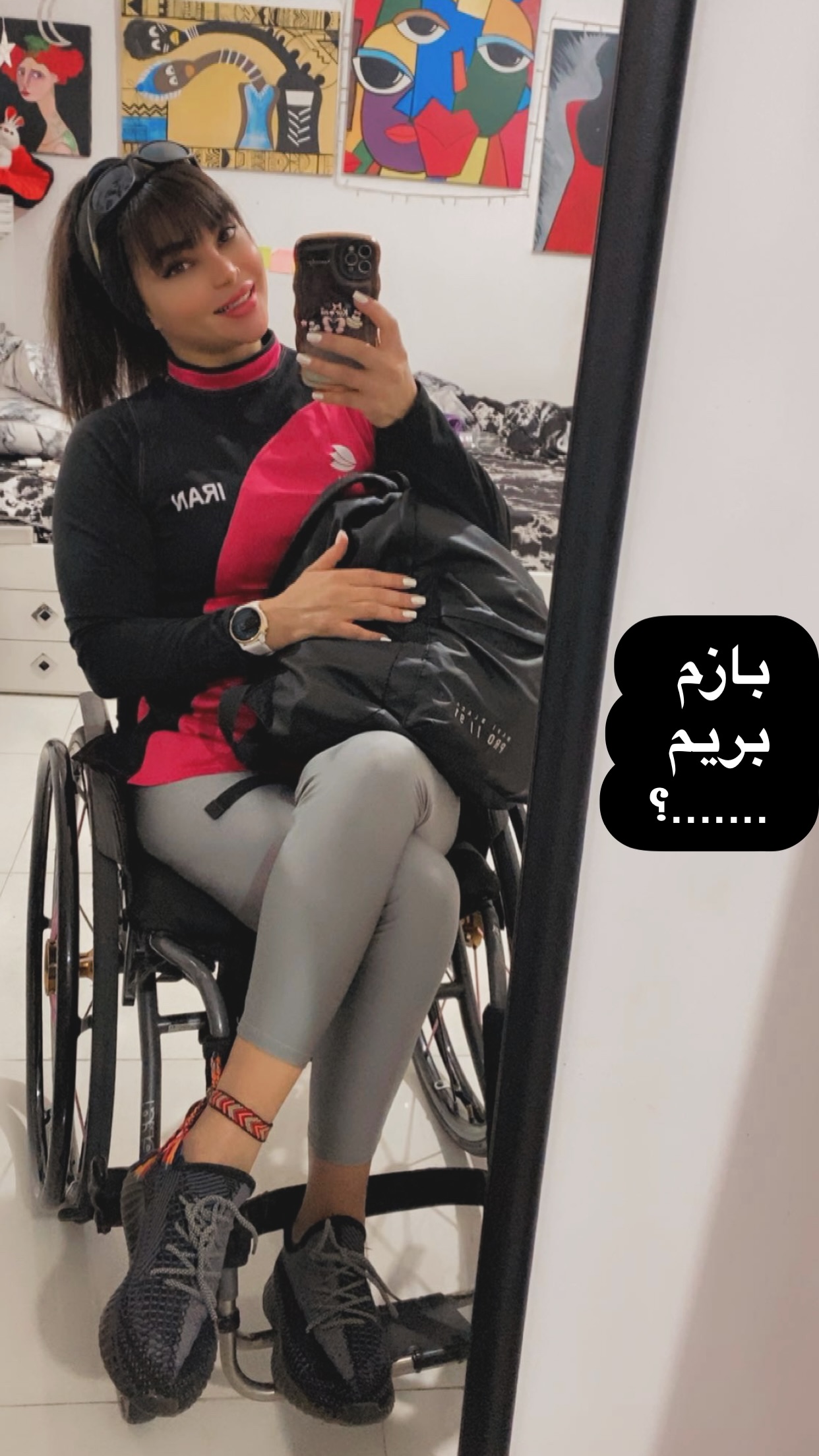  جدید ترین استوری اینستاگرام سارا عبدالملکی