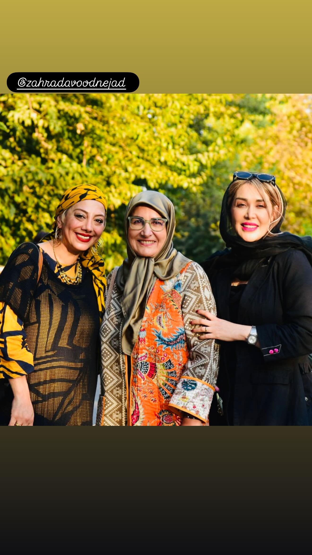  جدید ترین استوری اینستاگرام سارا منجزی پور