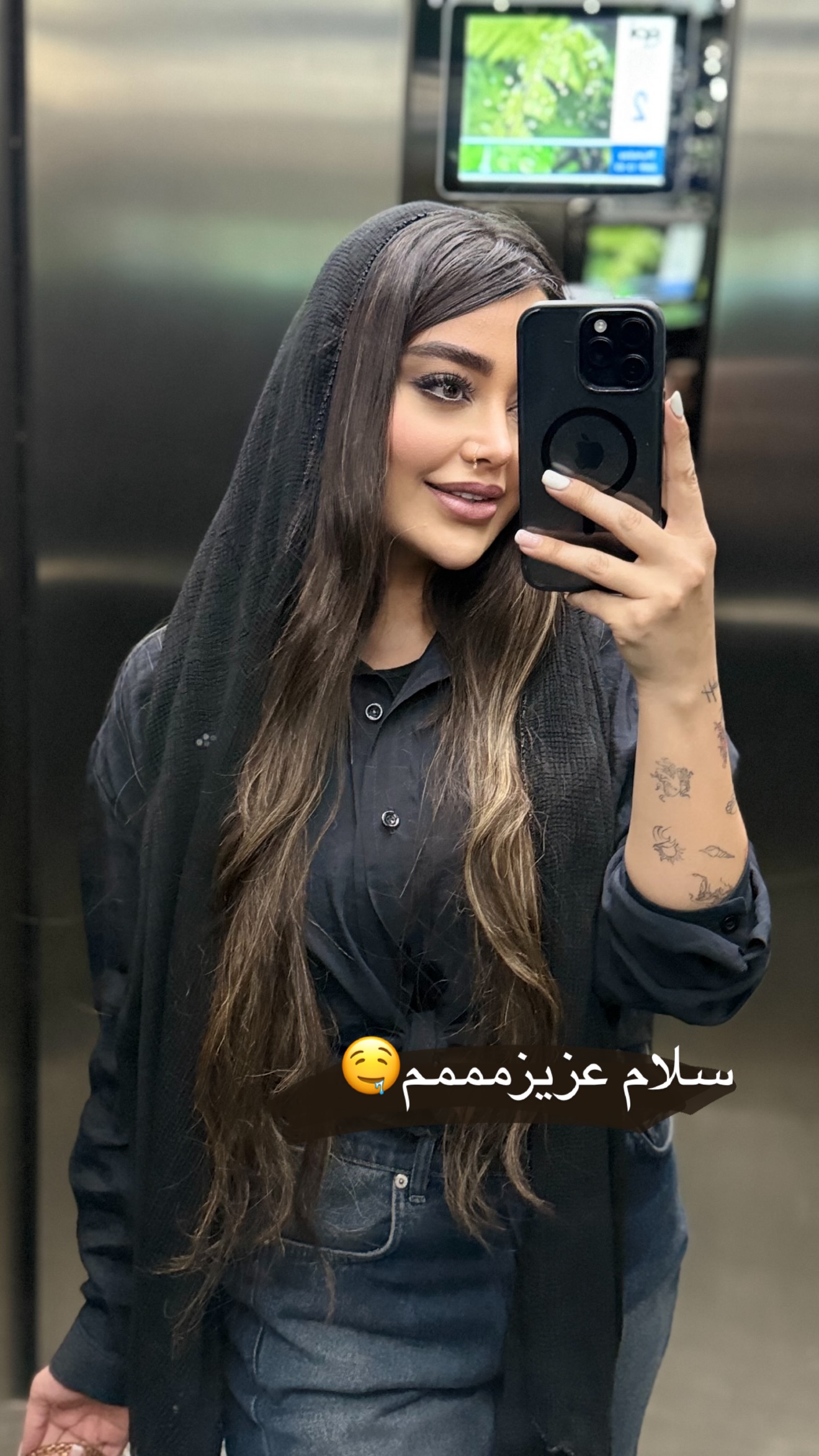  جدید ترین استوری اینستاگرام ساره رسولی